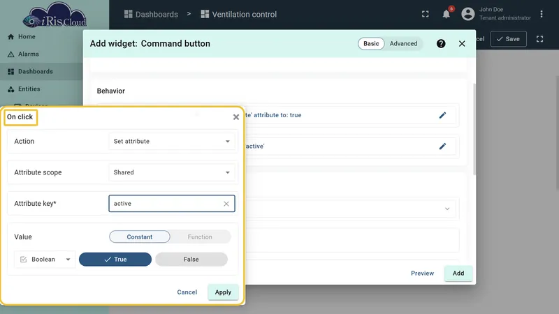 Disabled state configured — Get attribute active equals false